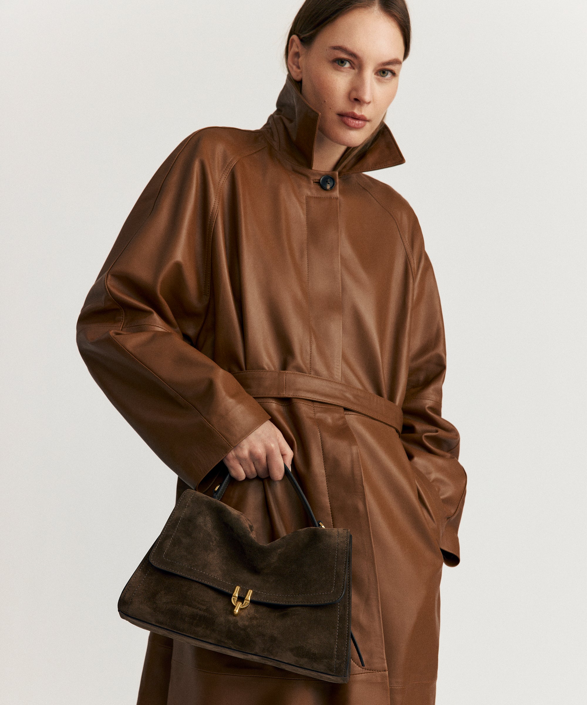 Leticia Rib-suede ブラウン Le Daily Soft Laurence