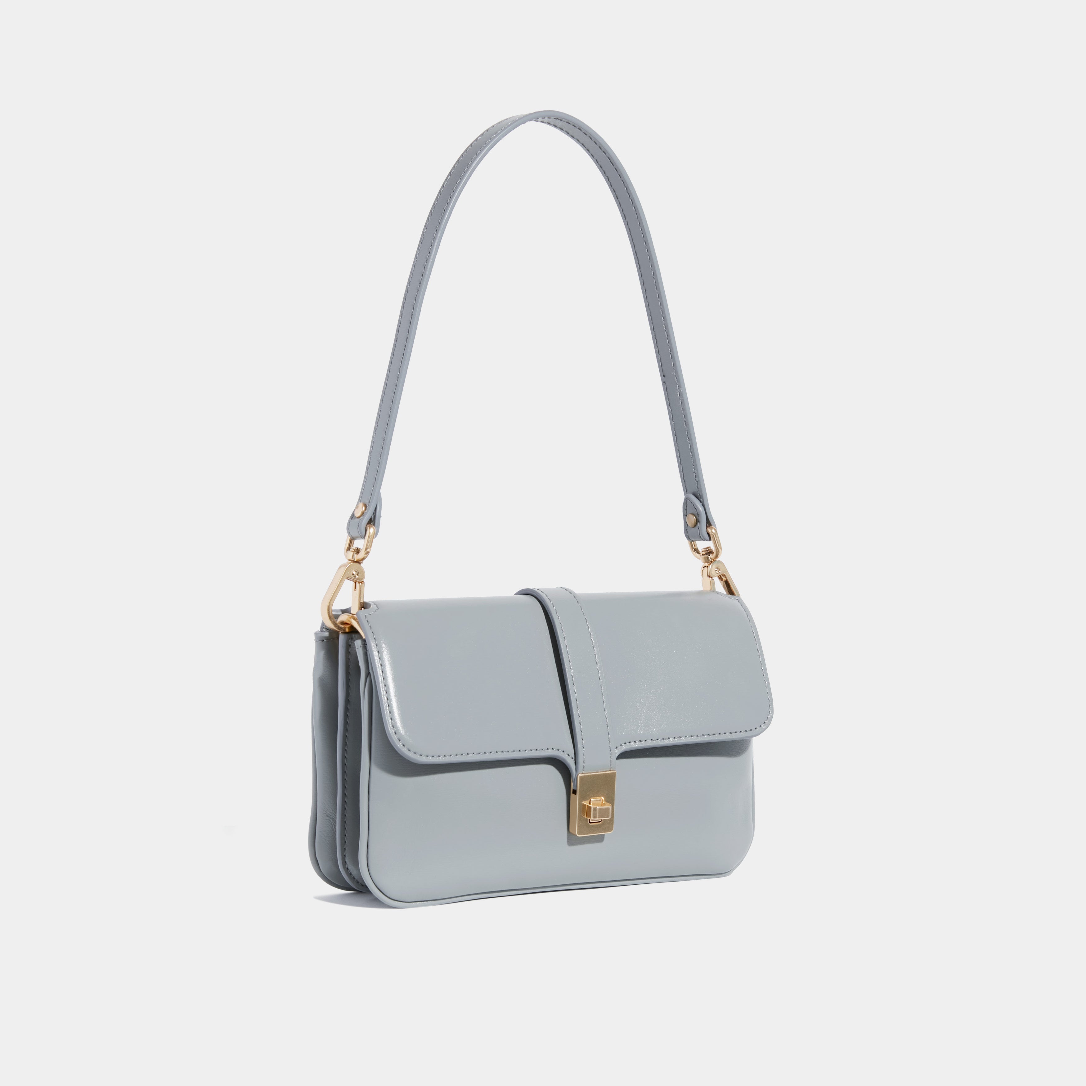 Shoulder strap-dalia-blue-denim-cork