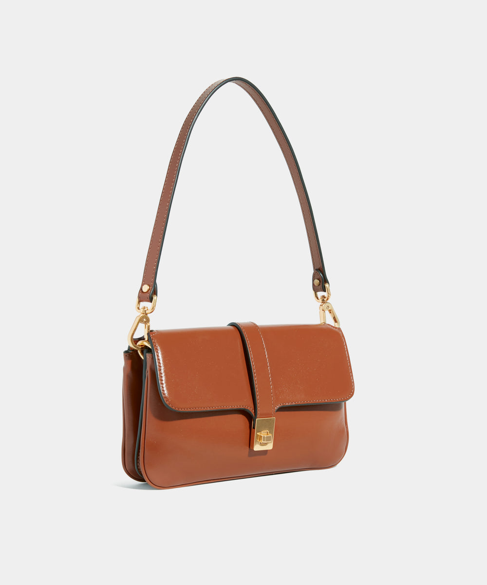 Bandoulière dalia camel liégé