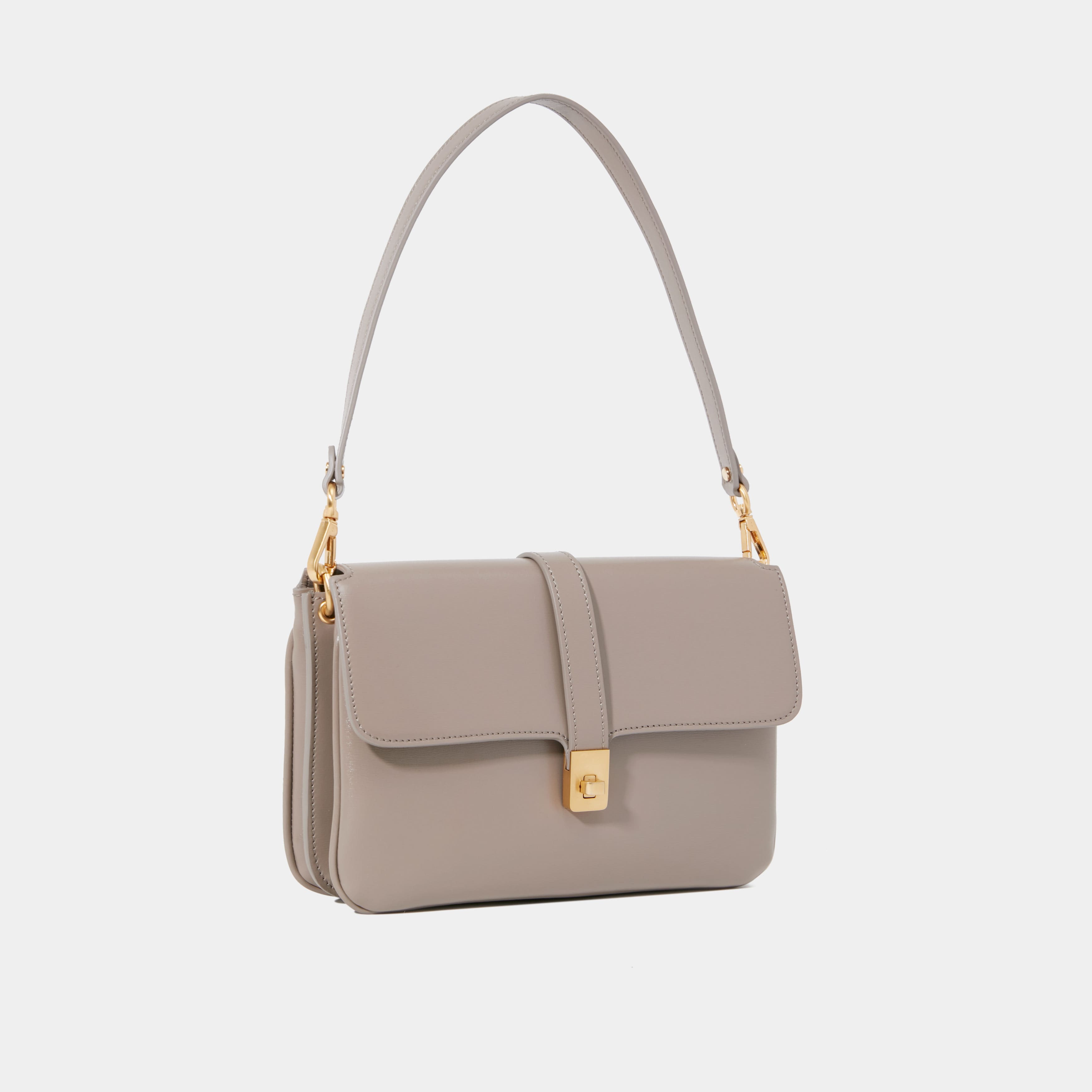 Shoulder strap-dalia-taupe-cork