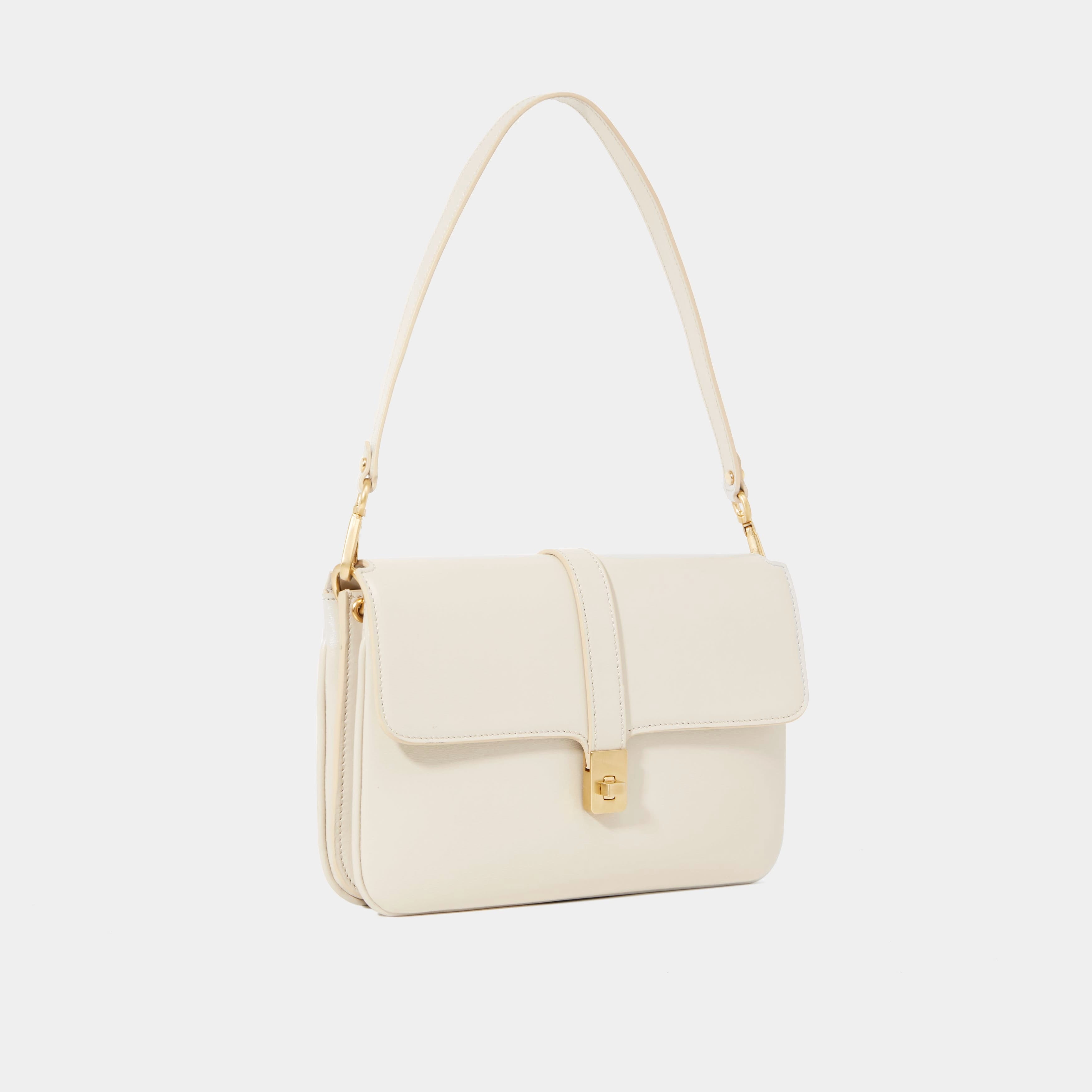 Shoulder strap-dalia-ivory-cork